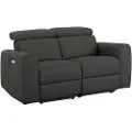 Loft 24 - Sofa 2 sæder Capena Electric - Brun - 2-pers. sofaer - - Homeroom