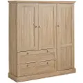 Loft 24 - Highboard Binz 2+1 låge/2 skuffer - Brun - Skabe - - Homeroom