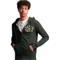 Superdry Vintage Superstate Sweatshirt Med Lynlås