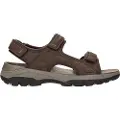 SKECHERS Skecherstil mænd. 204105 Tresmen sandaler - Brun Garo (45), 1-3 cm, Velcro, Casual, Udendørs