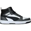 Puma Rebound Sneakers, Shoes, White/Black/Shadow Gray, 44