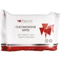 Maxani Klorhexidinservietter med E-vitamin til hund og kat (40 stk.)