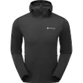 Montane Protium Lite Hoodie, fleecetrøje, herre, sort
