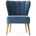 Atelier Del Sofa - Lænestol - Layla - Blå - Lænestole - - Homeroom