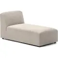 Kave Home - Modulsofa 1-pers. med ryglæn Neom - Beige - Sofamoduler - - Homeroom