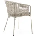 Kave Home - Stol Yanet 4-pak - Natur - Spisestole - - Homeroom