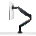 Kensington SmartFit One-Touch højdejusterbar enkelt monitorarm Sort