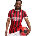 Puma Ac Milan Authentic 24/25 Hjem T-shirt Med Korte ærmer