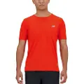 New Balance Athletics Jacquard T-shirt Med Korte ærmer