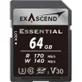 EXASCEND Sd Uhs-i V30 Essential 64gb Hukommelseskort