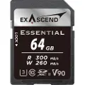 EXASCEND Sd Uhs-ii V90 Essential 64gb Hukommelseskort