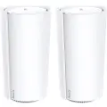 TP-LINK Deco Xe200(2-pack) Tri-band (2,4 Ghz/5 Ghz/6 Ghz) Wi-fi 6e (802.11ax) Hvid 1 Intern