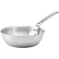 De Buyer Sauterpande ALCHIMY 24 cm, 2,5 l, afrundet, rustfrit stål, de Buyer