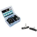 Elvedes V-type 60 Mm Komplette Fælgbremseklodser 25 Par