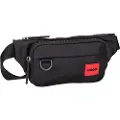 Hugo Boss HUGOtil mænd. 50491759 Ethon Logo Bum Bag sort (OSFA), Casual, Polyester