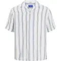Jack & Jones Noto Stripe Resort Kortærmet Skjorte