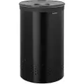 Brabantia Vasketøjsbeholder 60 l, mat sort, stål, Brabantia