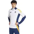 Adidas Real Madrid 24/25 Tiro Competition Træning Halv Lynlås Sweatshirt