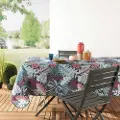 Douceur d'intérieur Duge Douceur d intérieur NAPPE RECTANGLE 150 x 240 CM POLYESTER IMPRIME JACALA BLEU dame 150x240 cm