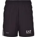 Emporio Armani EA7til mænd. 8NPS07_PN6TZ Bermudashorts Pro sort (XL), Sport, Multisport, Polyester