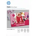 HP Papir Foto Mat Fsc 10x15cm 180g 25-ark