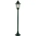 QAZQA Klassisk stående udendørslampe mørkegrøn 125 cm IP44 - New Orleans