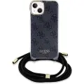 GUESS Guhcp15shc4sek Iphone 151413 6.1 Crossbody Cord 4g Print Telefonetui