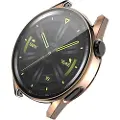 Mtp Products Enkay Huawei Watch GT 3 Cover med Hærdet Glas - 42mm - Rødguld