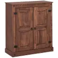 Loft 24 - Høj skænk MEXICO Cab 2D - Brun - Skænke & sideboards - - Homeroom