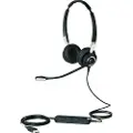 Jabra Biz 2400 Ii Qd Duo Unc Sølv, Sort