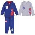 Cerda Group Cotton Brushed Spiderman Træningsdragt 3 Stykker