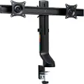 Kensington Smartfit Space Saving Dual Arm Black