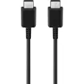 Samsung USB-C / USB-C-kabel GP-TOU021RFCBW - 1.8m, 3A, 25W - Bulk - Sort