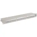 Microconnect Patchpanel Grå Cat6a 1u