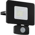 Eglo FAEDO 3 udendørs projektør med sensor, LED 21W, 5000K, sort