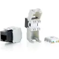 Equip Sæt Med Stik 8 Stk Hunkontakt Rj45 Sæt Med Stik Rj45 Utp Cat