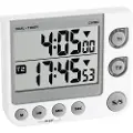 TFA-Dostmann 38.2025 Dobbelt Elektronisk Timer Vækkeur