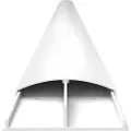 Multibrackets M Cable Cover SS White 75mm W - 1600mm L
