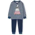 Boboli Velour Pyjamas Med Lange ærmer