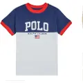 Ralph Lauren T-shirts m. korte ærmer Polo Ralph Lauren SS CN RINGER-KNIT SHIRTS-T-SHIRT barn 18 / 20 Jahre