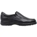 Fluchos Fluchostil mænd. 9144_SALV_NEGF Læder sko 9144 Crono sort (46), Casual