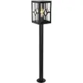 QAZQA Klassisk udendørs stående lampe sort 100 cm IP44 - Dover