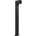 QAZQA Industriel stående udendørslampe sort 80 cm IP44 - Baleno