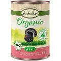 Lukullus Organic Adult Øko Kalkun med Øko Zucchini (glutenfri) - 6 x 400 g
