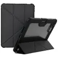 NILLKIN iPad Pro 11 (2024) Nillkin Bumper Smart Folio Cover - Sort / Gennemsigtig
