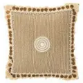J-Line Puder J-line COUSSIN PIECES IBIZ CO BLA/BEI (46x46x4.5cm) dame One size
