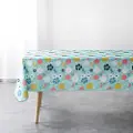 Douceur d'intérieur Duge Douceur d intérieur NAPPE RECTANGLE 150 x 240 CM POLYESTER IMPRIME LILY MENTHE dame 150x240 cm