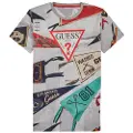 GUESS T-shirts m. korte ærmer Guess FLAG PRINT barn 18 ans