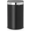 Brabantia Tryk-top skraldespand TOUCH BIN NEW 40 l, matsort med mat låg, Brabantia