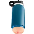 PDX Fuck Flask Private Pleaser - kunstig vagina i flaske (blå-natur)